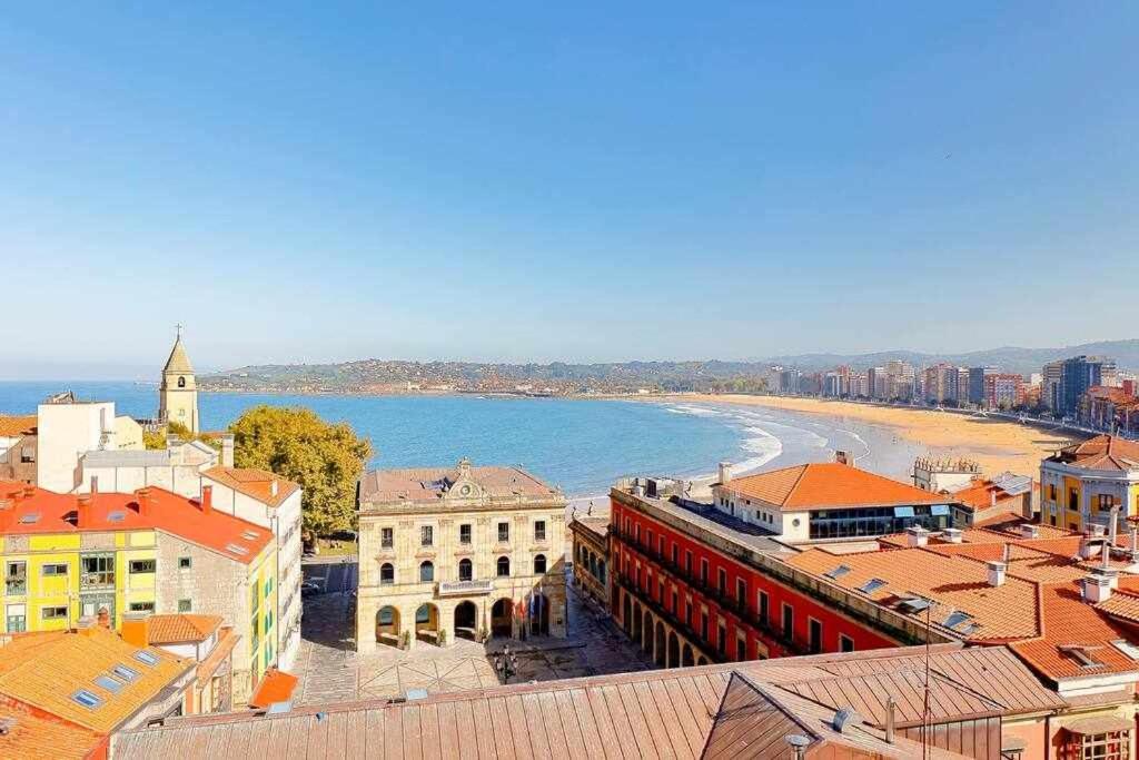 El Sueno De Elba Apartment Gijon Luaran gambar